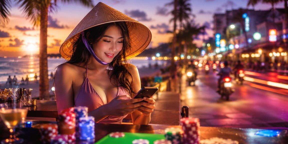 Không khí chơi bài sôi động tại Phú Quốc với những người chơi địa phương đam mê giải trí